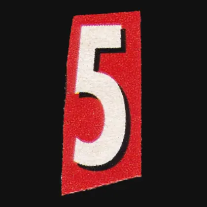 Letter 5 variant 1